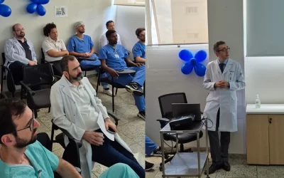 Palestra sobre Novembro Azul no Hospital Leforte Morumbi