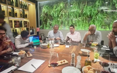 Reunião sobre tratamento de câncer de próstata avançado